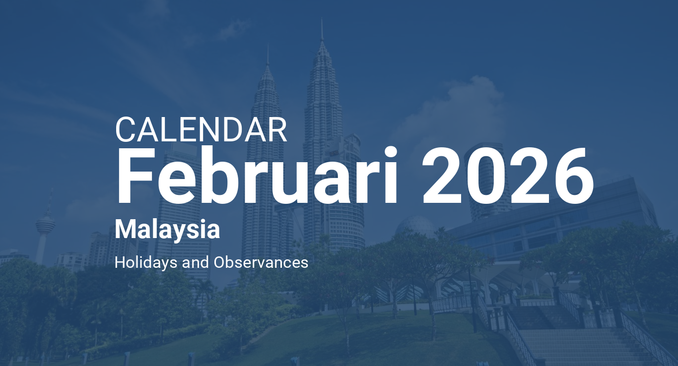 February 2026 Calendar – Malaysia